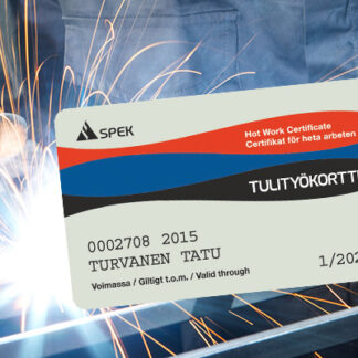 Hot work licence payment